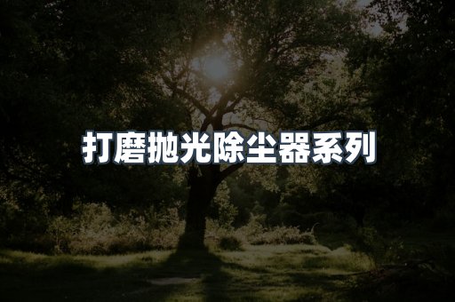 打磨抛光除尘器